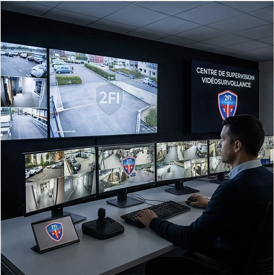 Centre de vidéosurveillance professionnel